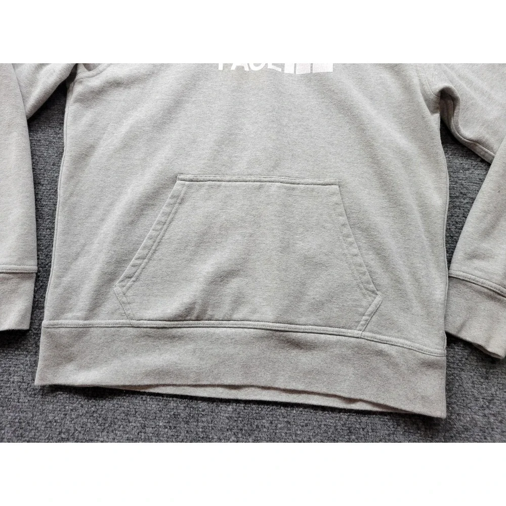 The North Face Mens Half Dome Hoodie Gray CZZ7 Pullover Sweatshirt Medium